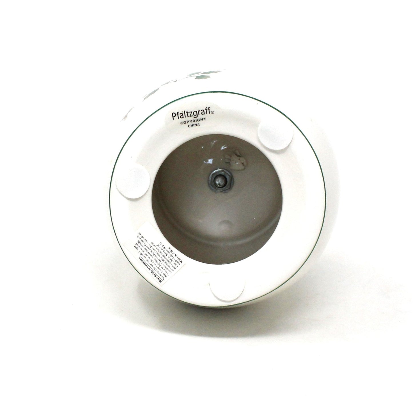 Candle Lamp, Shade / Jar, Pfaltzgraff, Winterberry Votive Lamp, Christmas Holiday