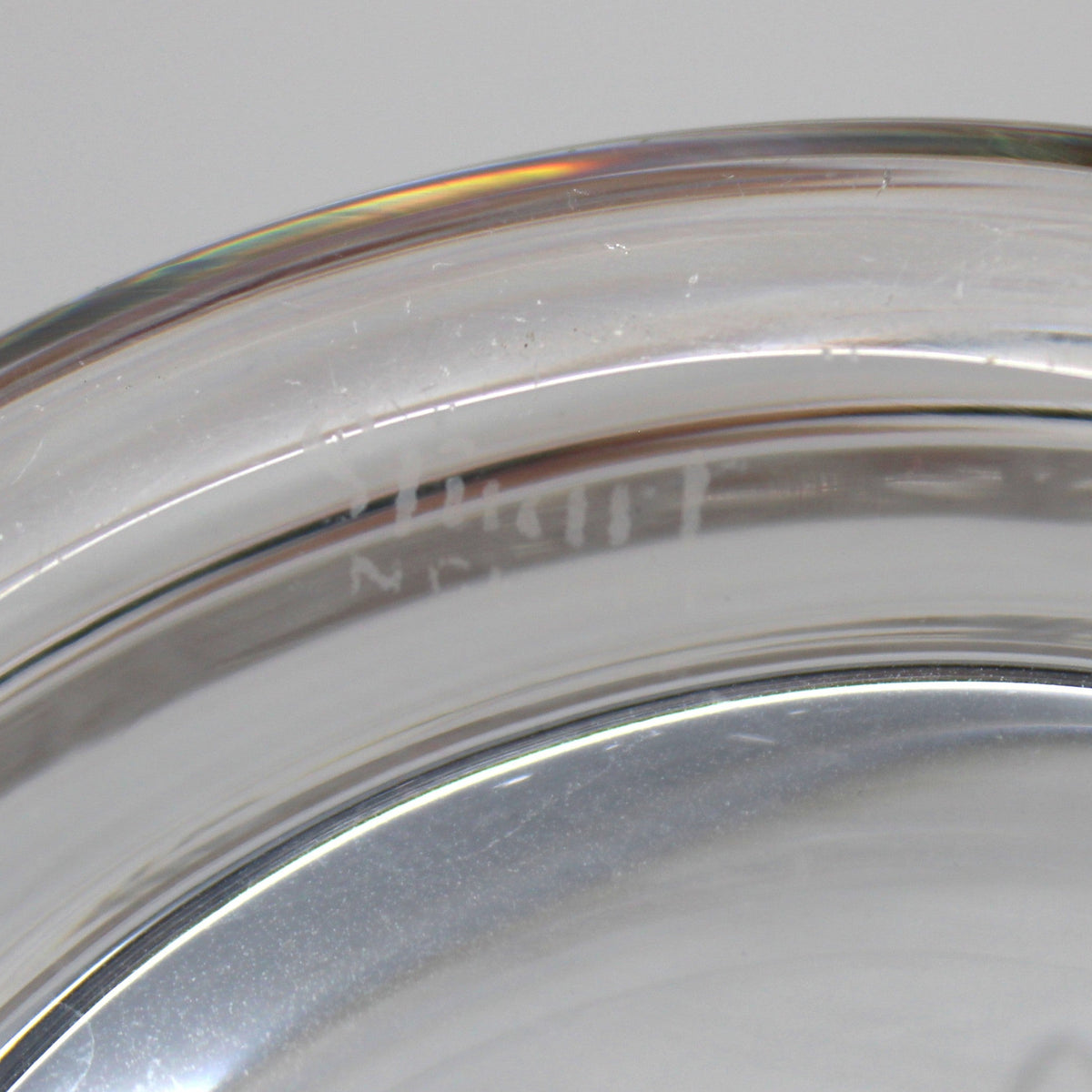 Decanter: Stuart Crystal, Rhythm Pattern, Blown Glass, England, Vintage 1955
