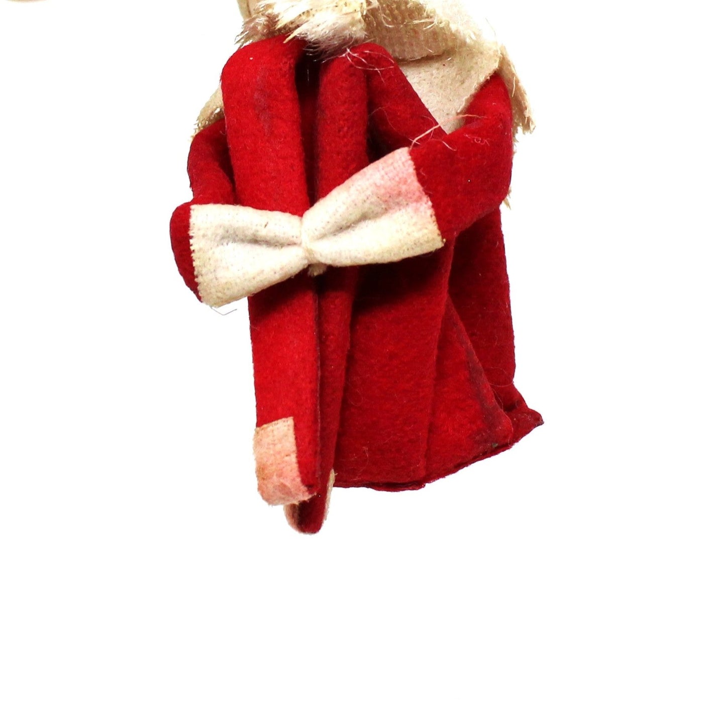 Ornaments, Knee Hugger / Pixie Elf Santa, Christmas Collectible, RARE Vintage