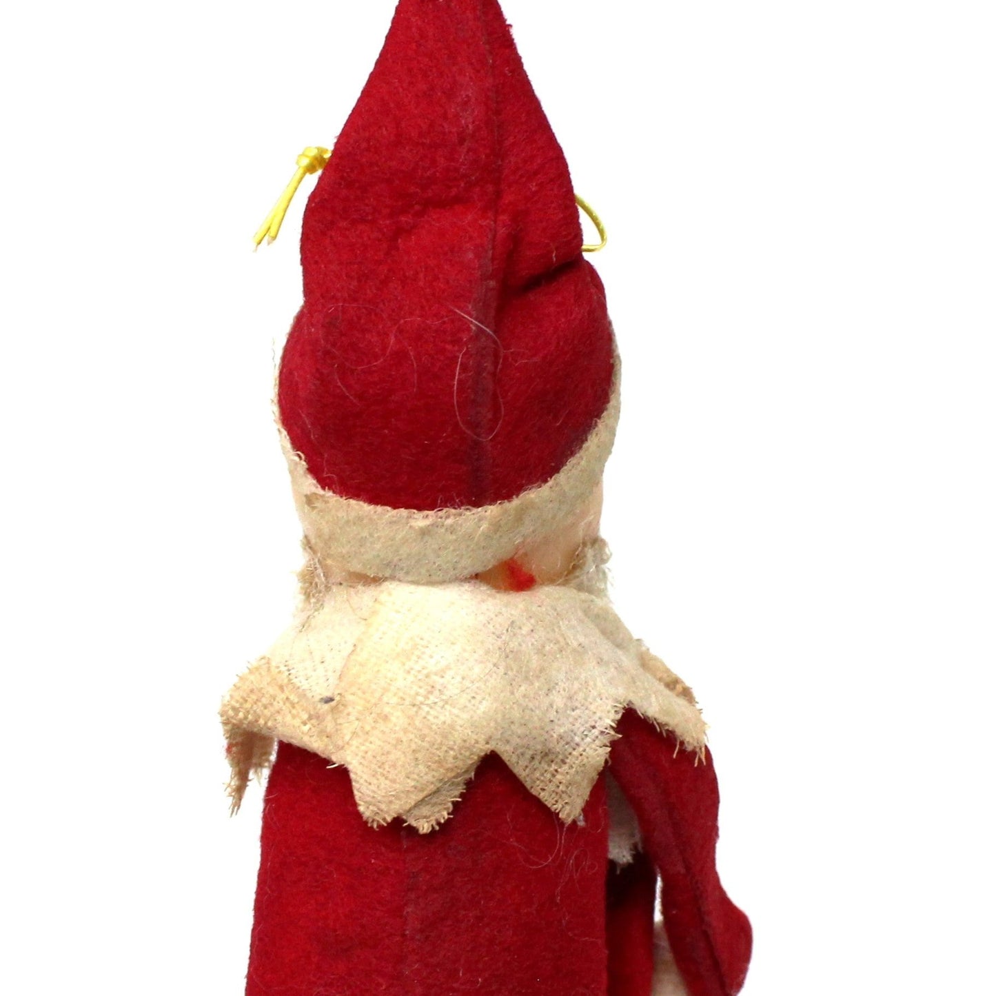 Ornaments, Knee Hugger / Pixie Elf Santa, Christmas Collectible, RARE Vintage