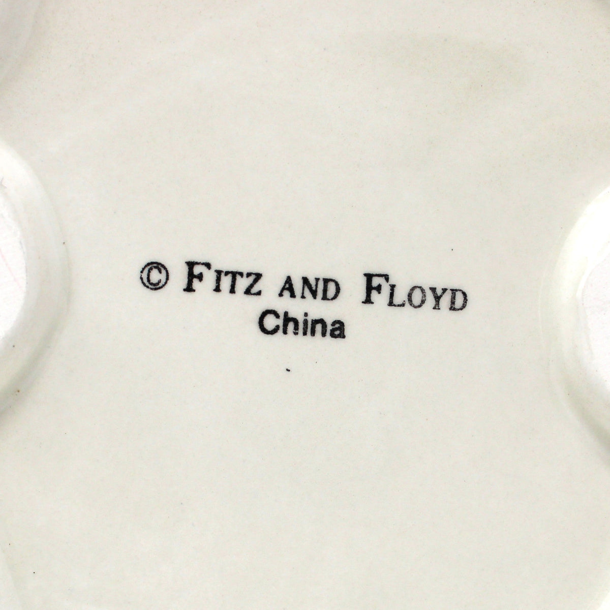Candle Holders: Fitz & Floyd Florentine Fruit Pair, 5.75" Tall, China, 1997