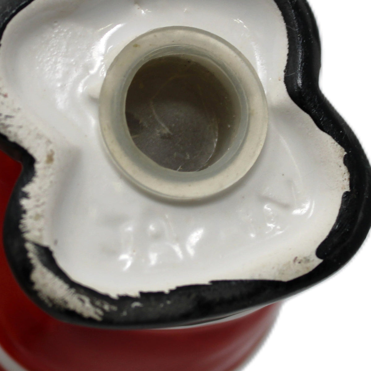 Salt Shaker: Christmas Figural Santa, Hand Painted Ceramic, Japan, Vintage 1950s
