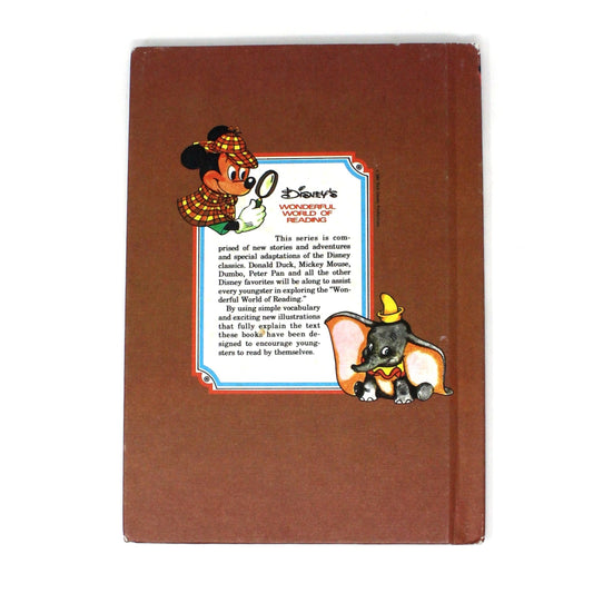 Children's Book, Bambi and the Big Snow, Disney's Wonderful World of Reading, Hardcover, Vintage 1983, Book Club