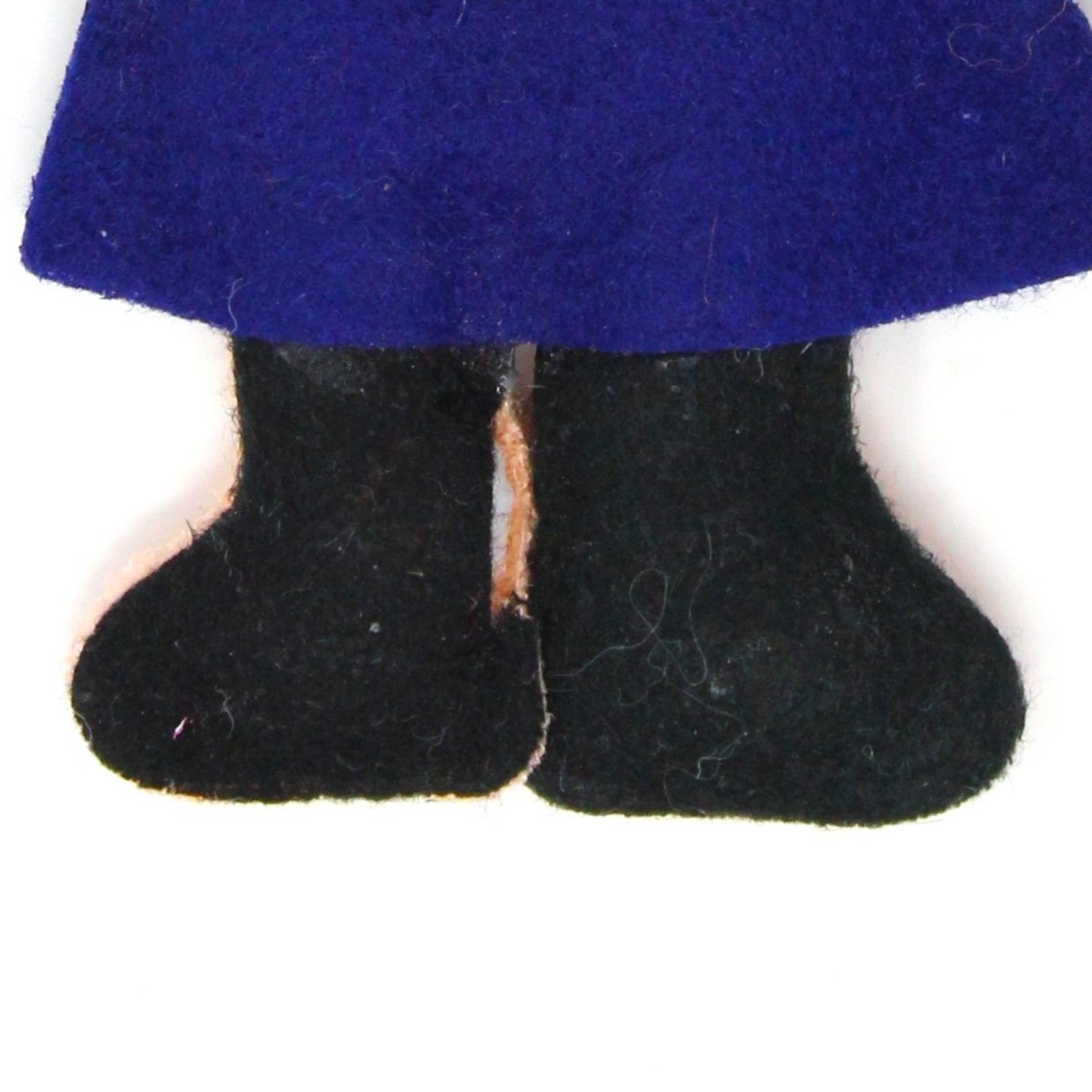 Ornaments, British Policeman, Soldier Christmas Ornament, Felt Applique, Kitsch, Vintage