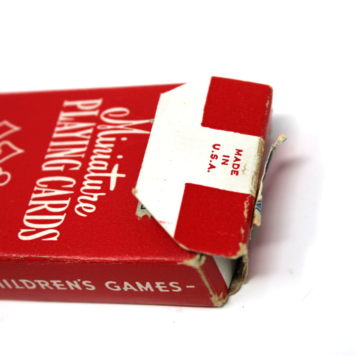 Playing Cards: Miniature Black Poodle on Red Back, Western Printing & Lithographing, USA, 1940s