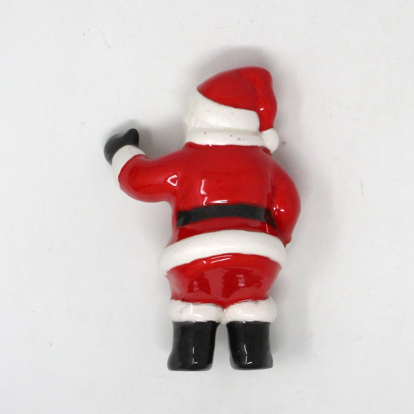 Shelf Sitters, Santa Claus, Ceramic Hand Painted, Figurine, Vintage