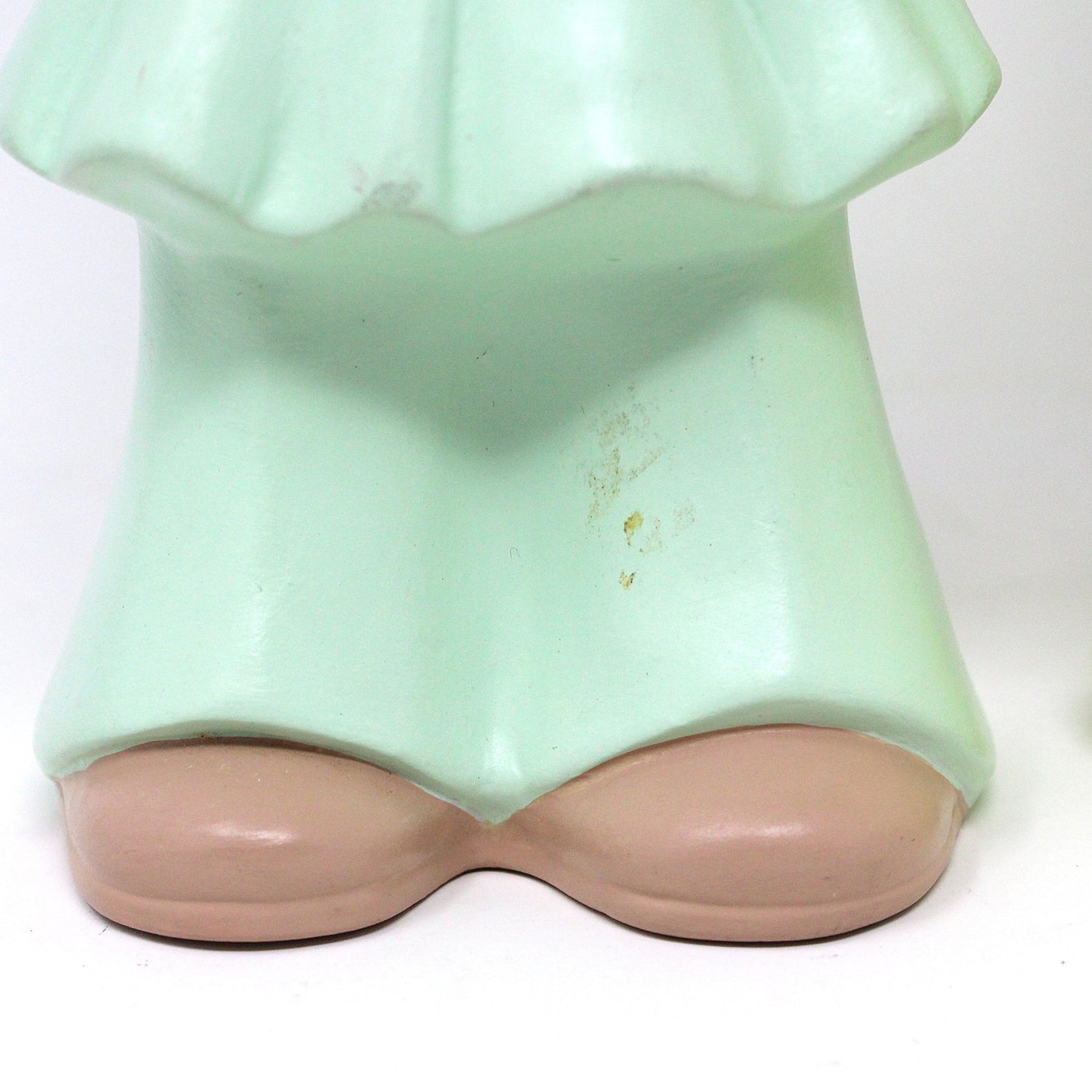 Figurine, Girl & Boy Carolers, Church Choir, Hand Painted Ceramic, Hobbyist Mold, Christmas Decor, Vintage