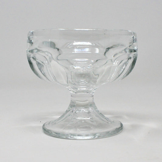 Champagne / Low Sherbet, Libbey Clear, Footed, Set of 4