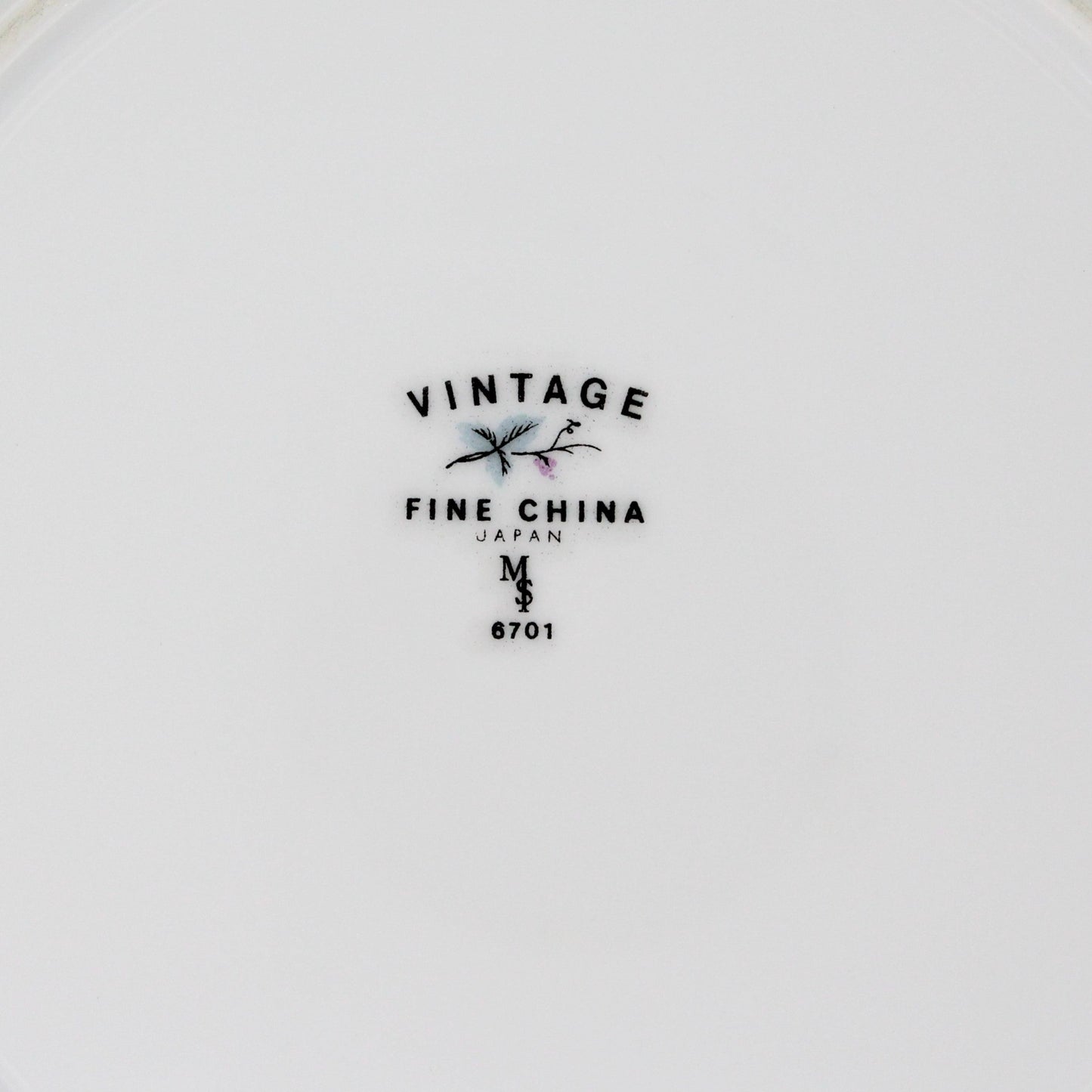 Serving Bowl, Fine China of Japan, Vintage 6701, Oval, Bone China, Vintage