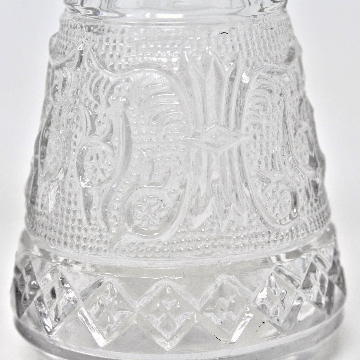 Cruets, Duncan Miller, Sandwich Clear, Set of 2, Vintage