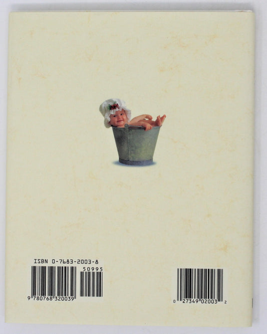 back cover from Ann Geddes 12 Days of Christmas vintage book