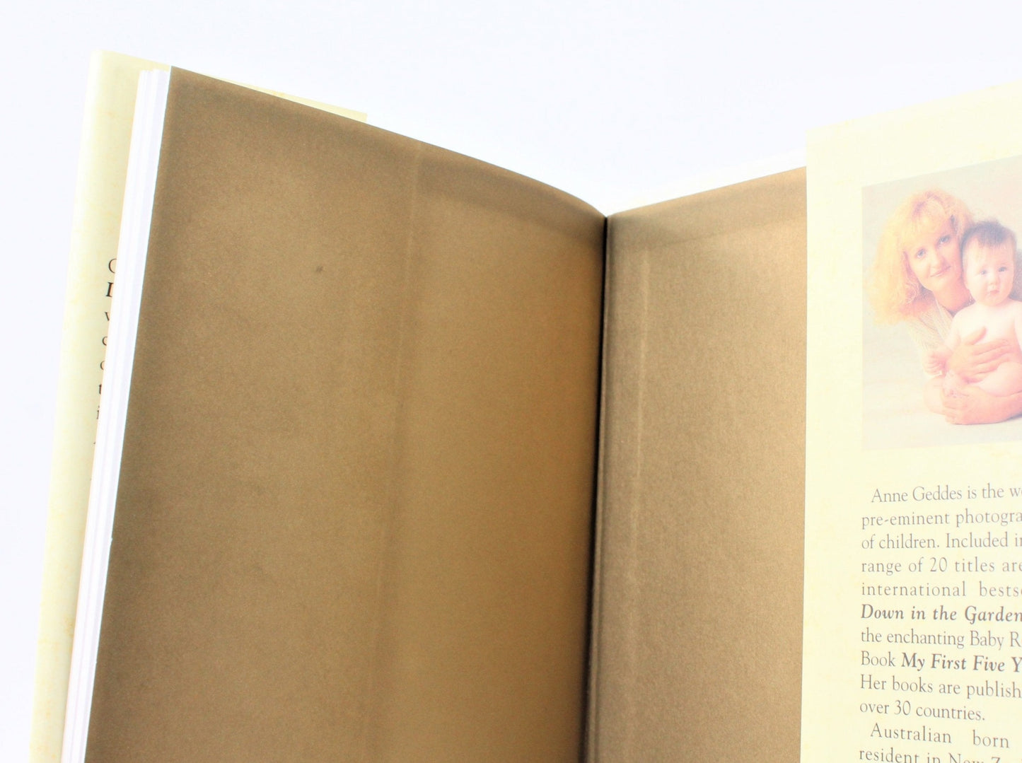 Book, Anne Geddes, The Twelve Days of Christmas, Hardcover 1997