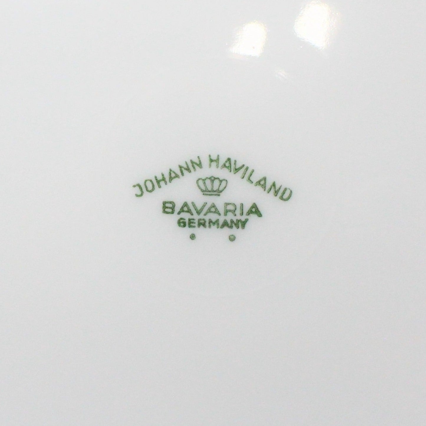 Dessert / Salad Plate, Johann Haviland, Blue Garland, Vintage