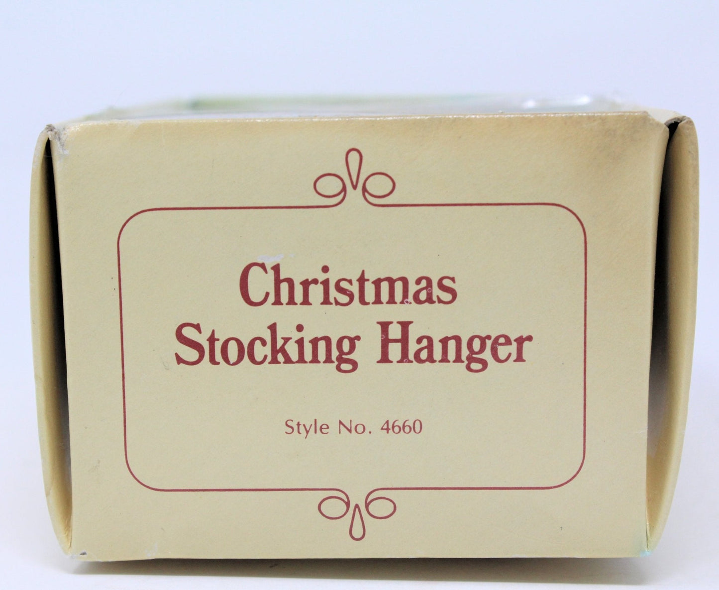 Stocking Hanger, Russ Berrie 4660, Santa Joy, Vintage, Hong Kong