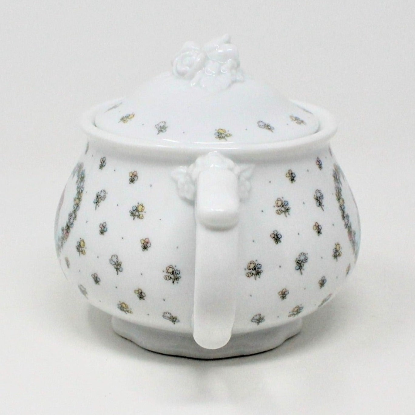 Teapot, Cast Art, Dreamsicles, Angel Cherub with Heart, Vintage