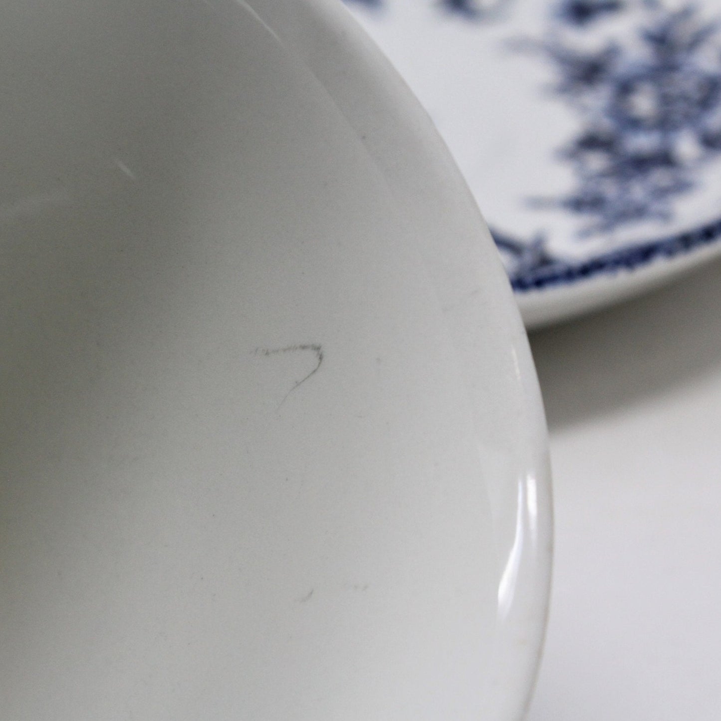 Coffee Cup and Saucer, J&G Meakin, Avondale Blue, Ironstone, Set of 2, Vintage
