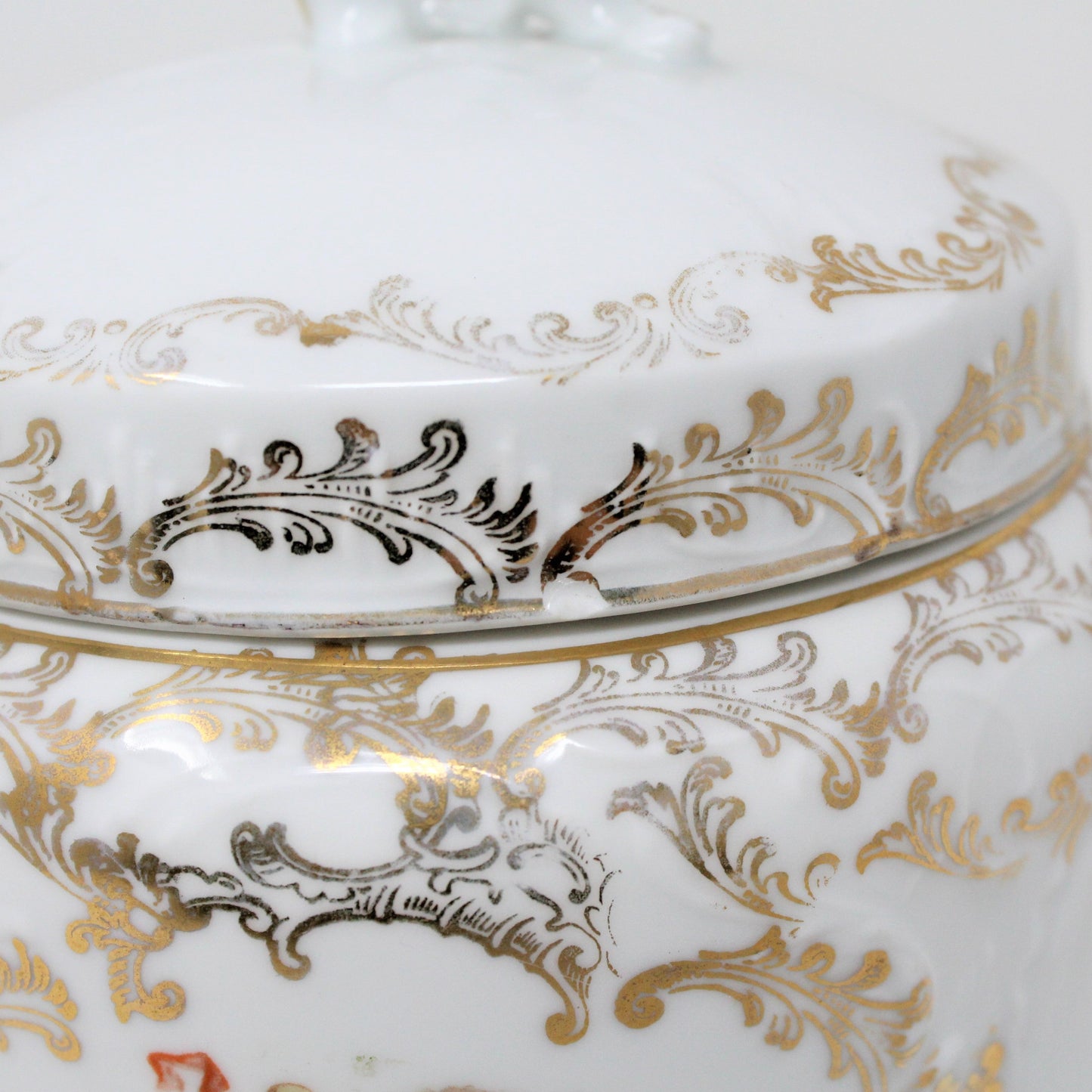 Canister / Biscuit Jar, Rosenthal Sanssouci, Cherub Angels, Germany, Antique RARE, SOLD