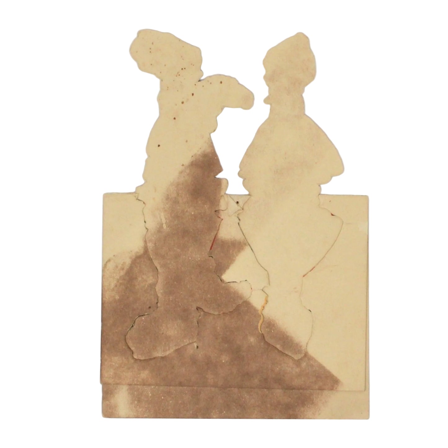 Greeting Card / Valentine's Day Card, Stand-Up, Dutch Couple, Vintage
