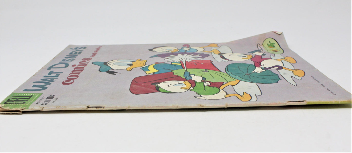 Comic Book, Dell, Walt Disney's Comics, Donald Duck #233, Vintage 1960