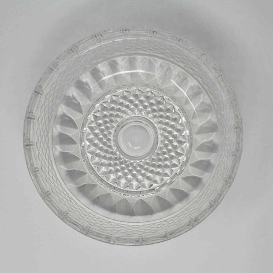 Bowl, Diamond Point, Glass, Vintage, SOLD
