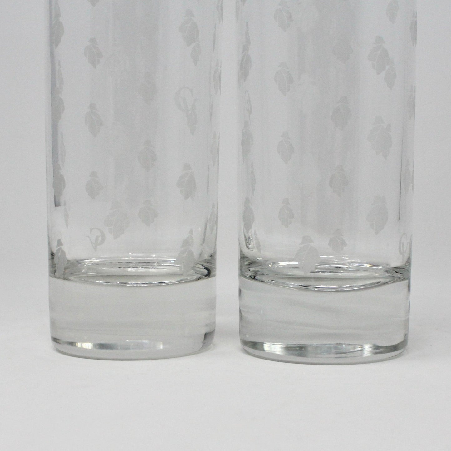 Glasses, Cocktail / Highball, Courvoisier CV , Set of 2, France