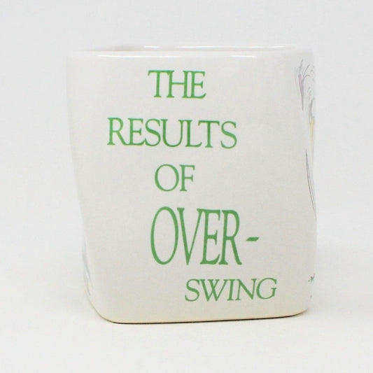 Golfer Mug: Results of the Over Swing