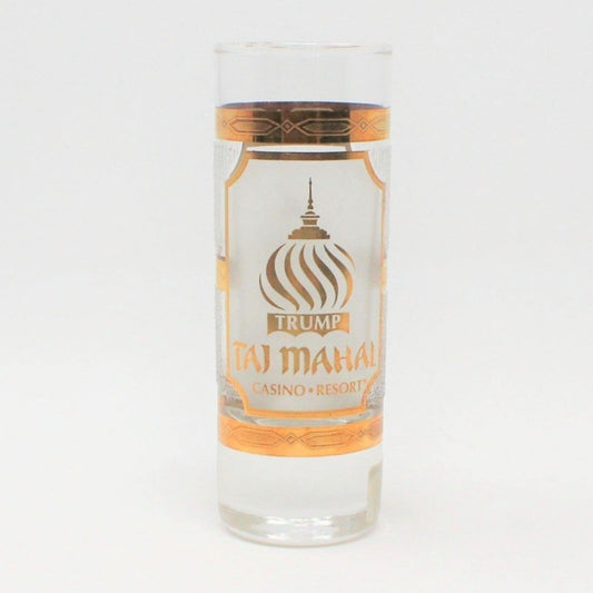 Shot Glass, Culver, Trump Taj Mahal Casino, 22KT Gold, Vintage, SOLD