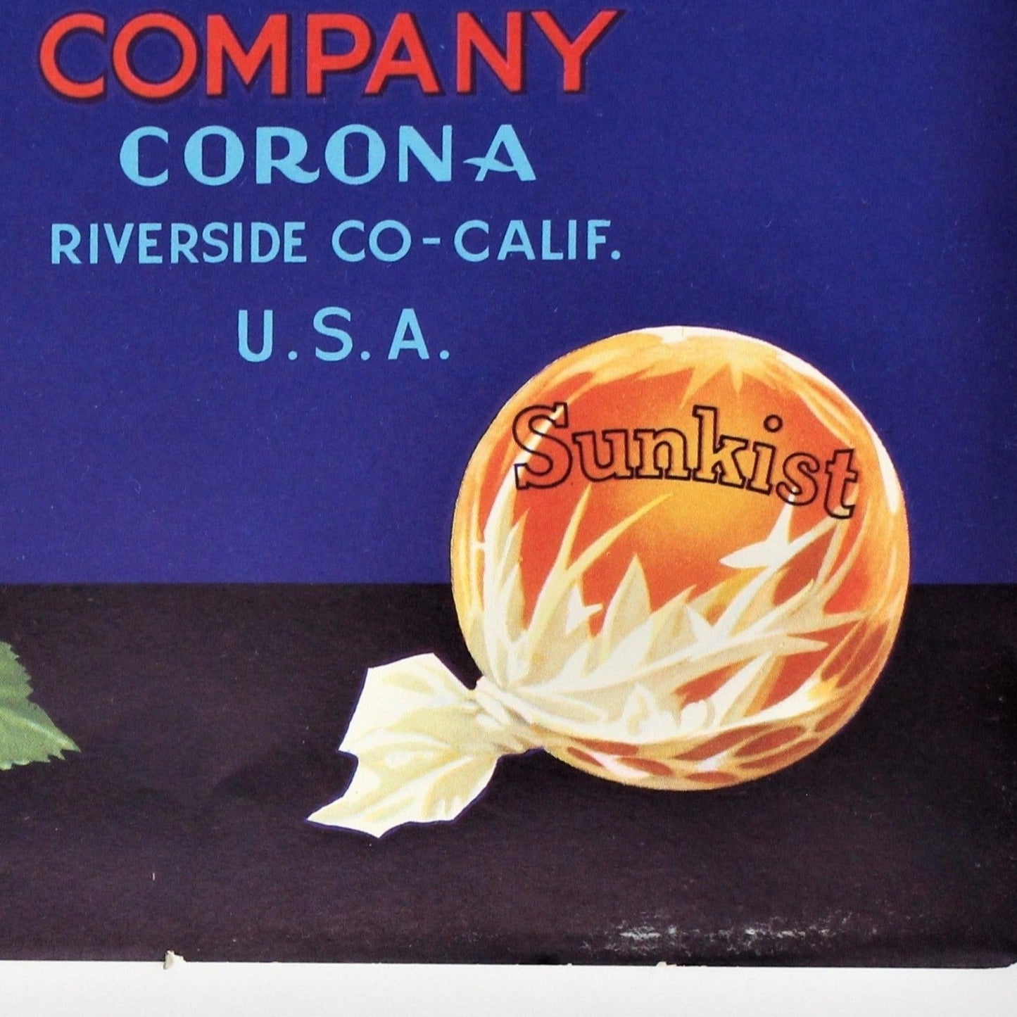 Crate Label, Southland Beauties, Roses, Jameson Co, Riverside, CA, Vintage, 1940's