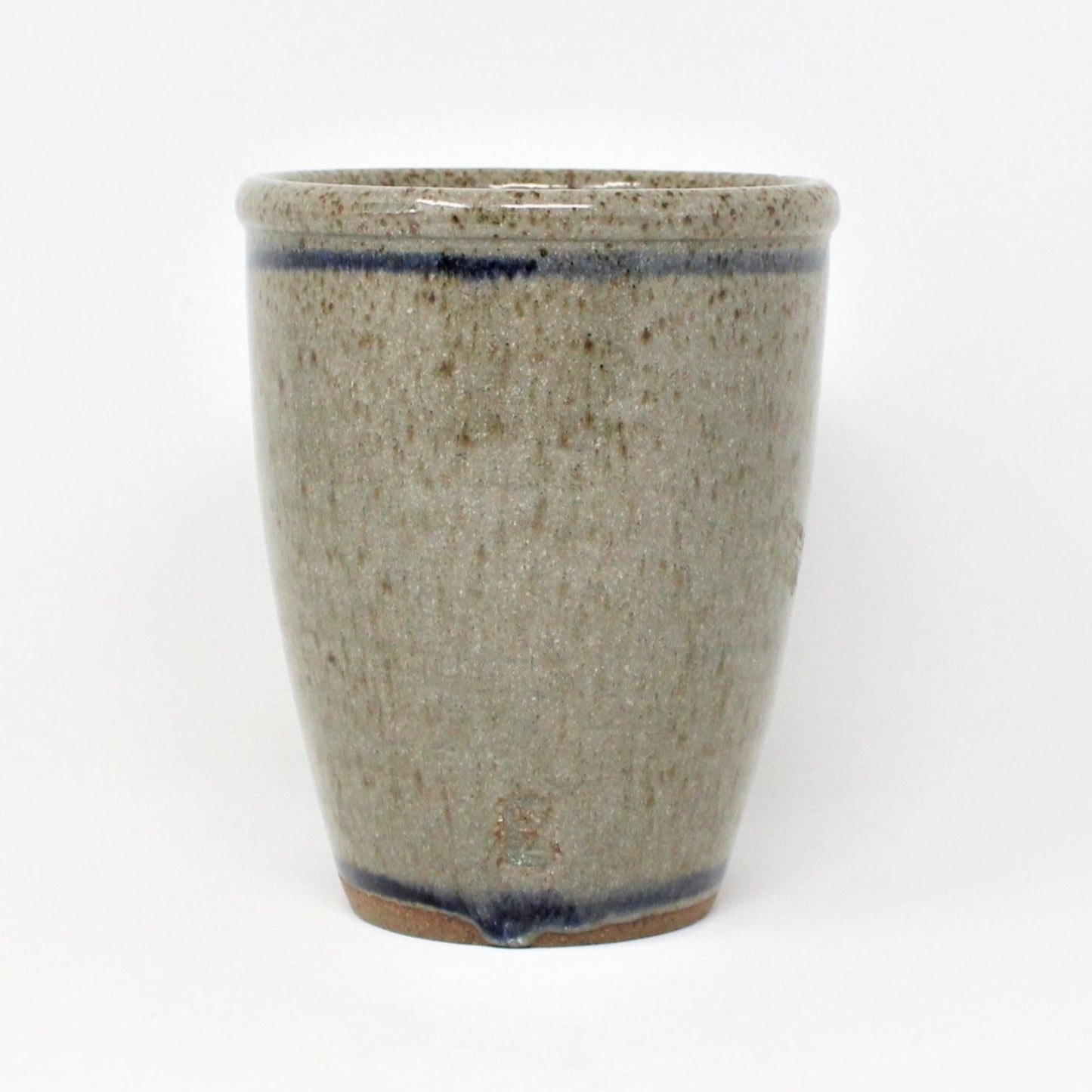 Crock / Vase, Hilton Head, SC, Stoneware Salt Glazed Pottery Handmade, WZ, SOLD