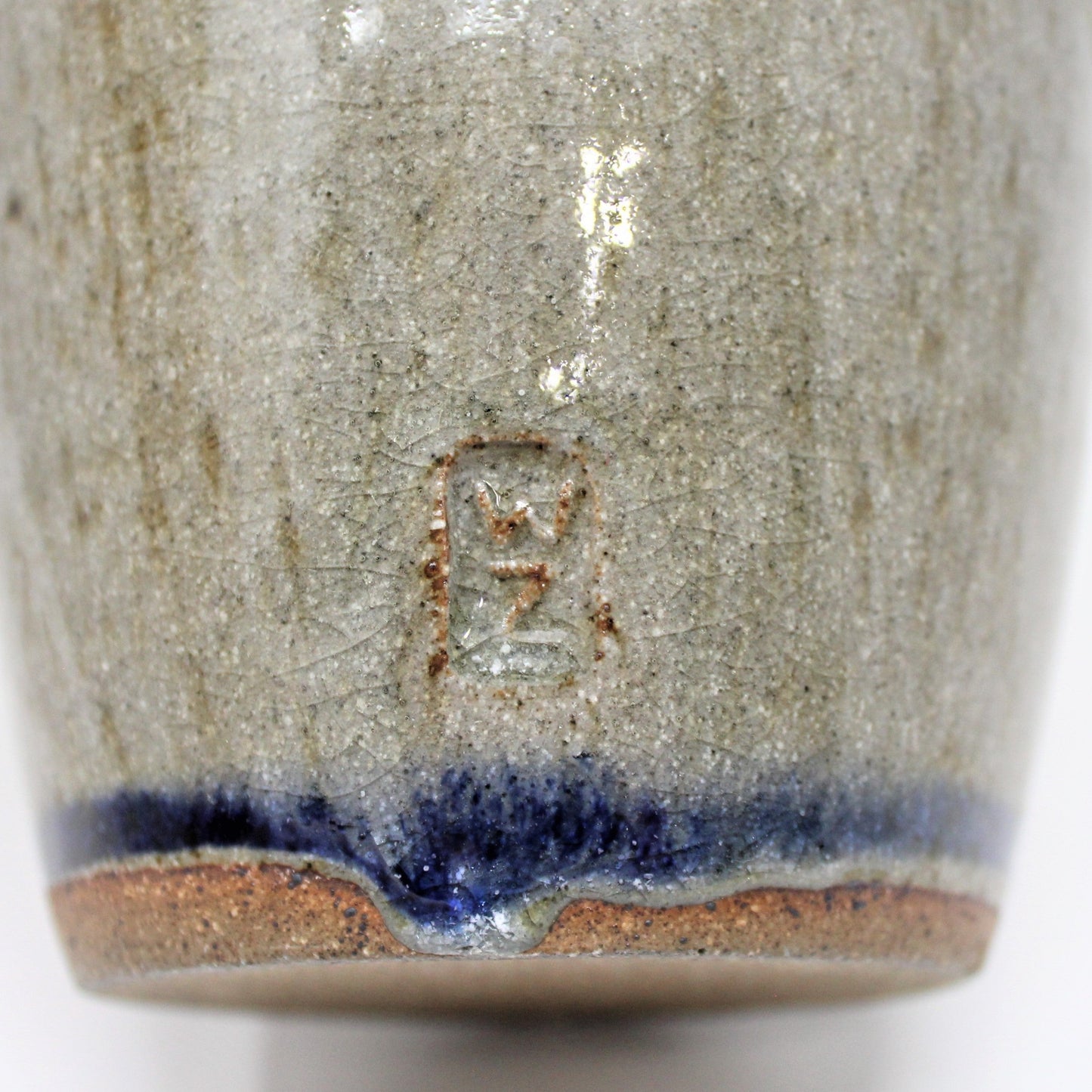 Crock / Vase, Hilton Head, SC, Stoneware Salt Glazed Pottery Handmade, WZ, SOLD