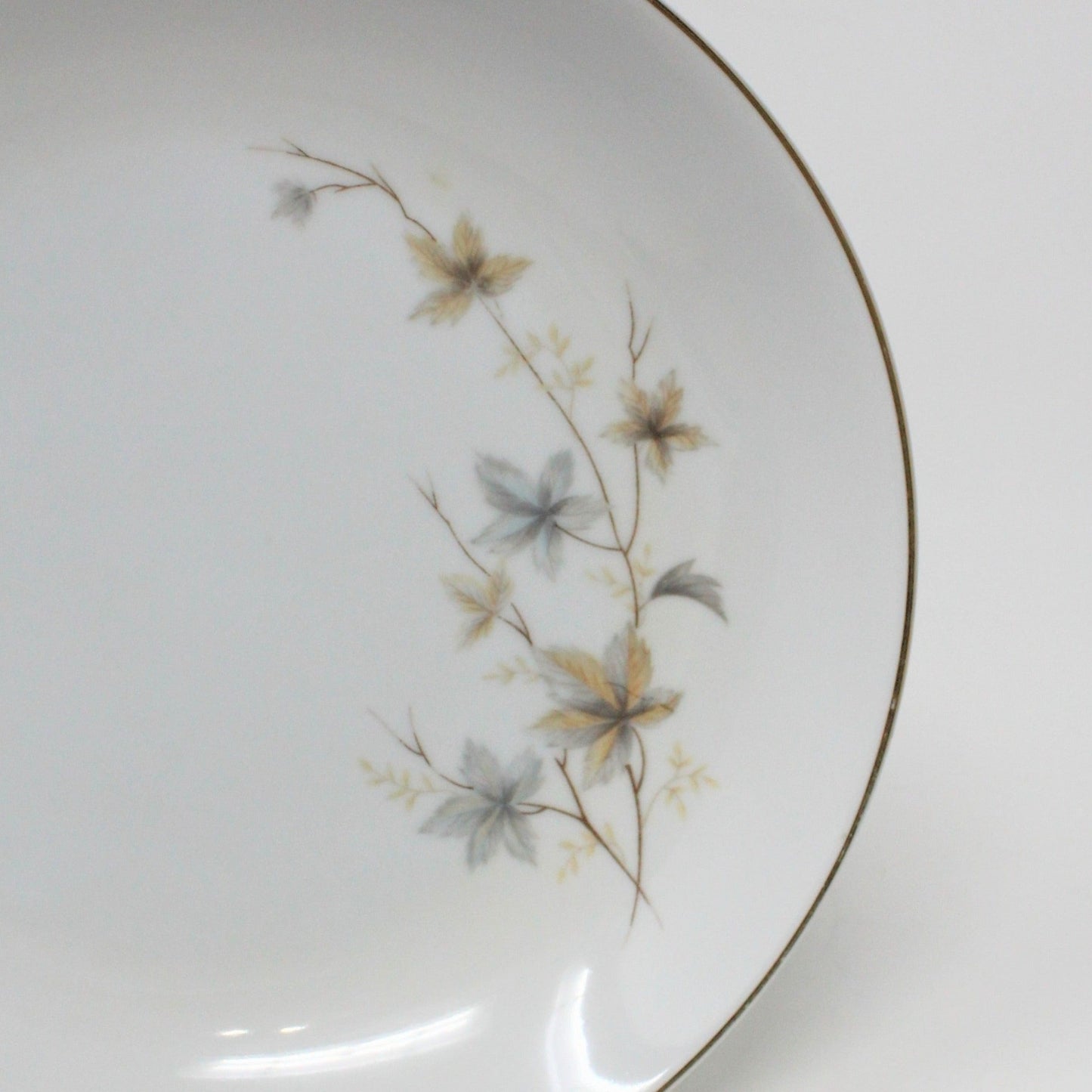Soup / Salad Bowl, Arlen Fine China, Maple Leaf, Vintage Japan