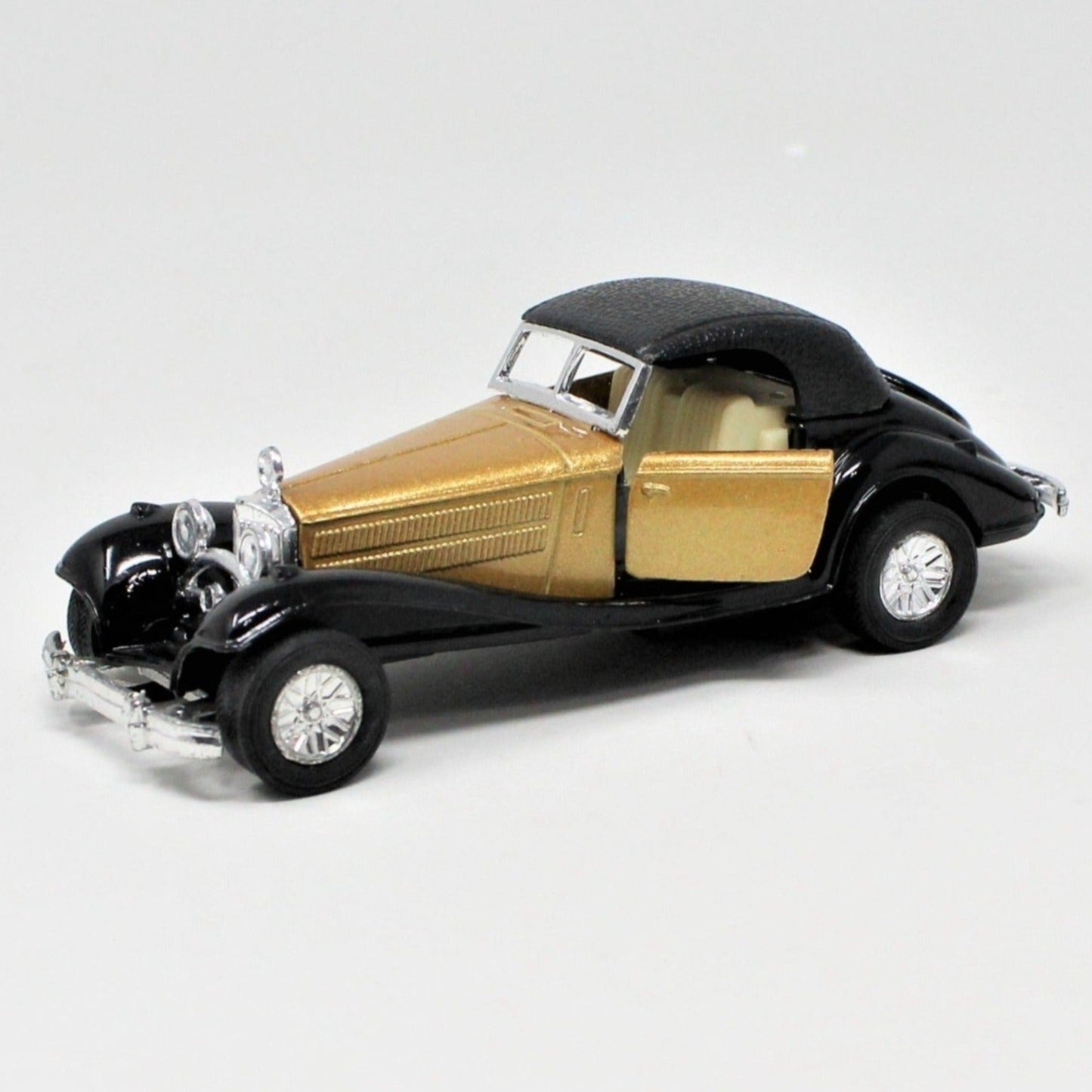 Car, Die Cast Toy, Sing Sui Tai Cheong, Mercedes, Antique Classic Ss-302-3, Pull Back