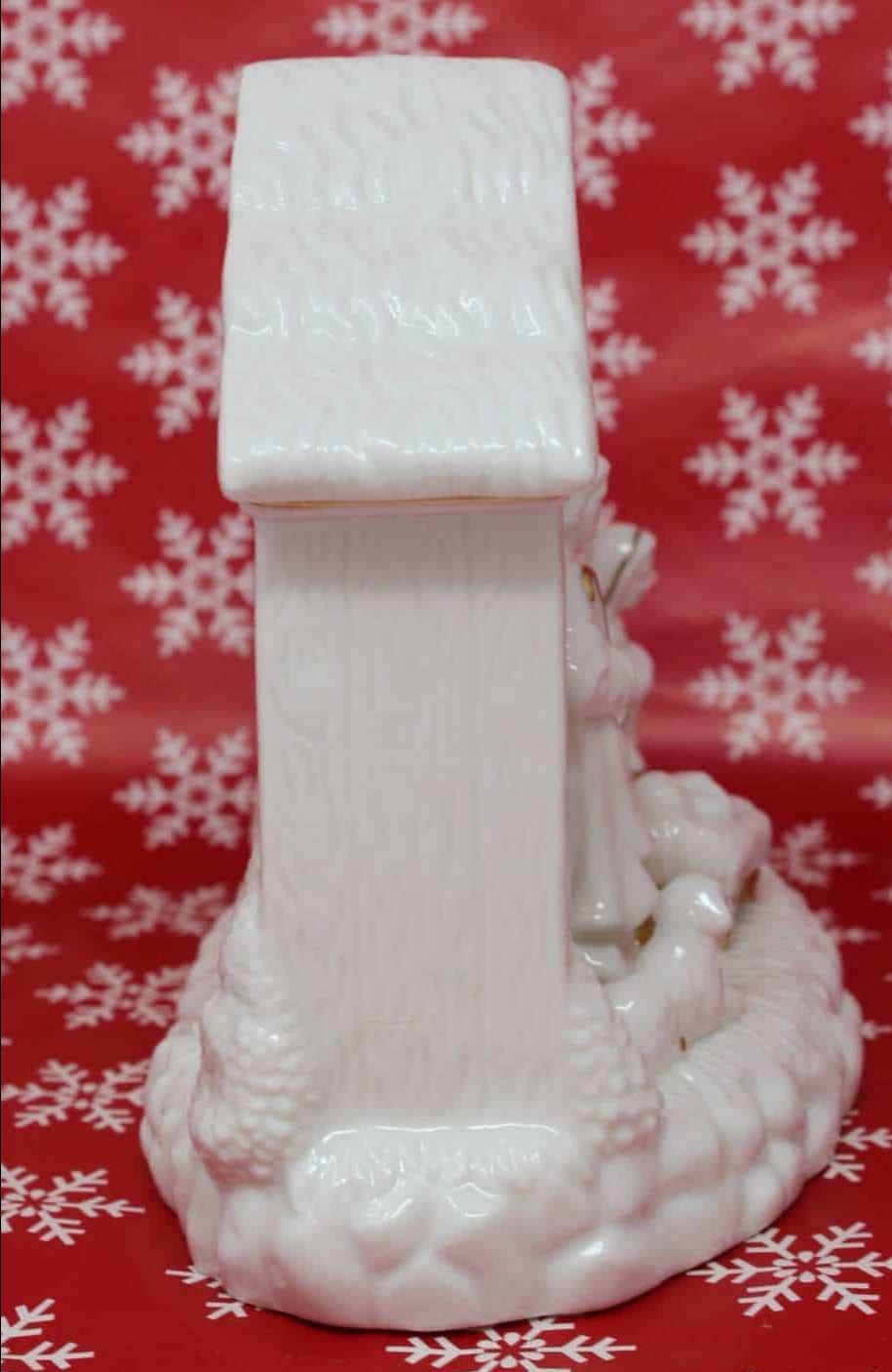 Candle Holder, Mikasa, Holiday Elegance Nativity Creche, Porcelain, 2001
