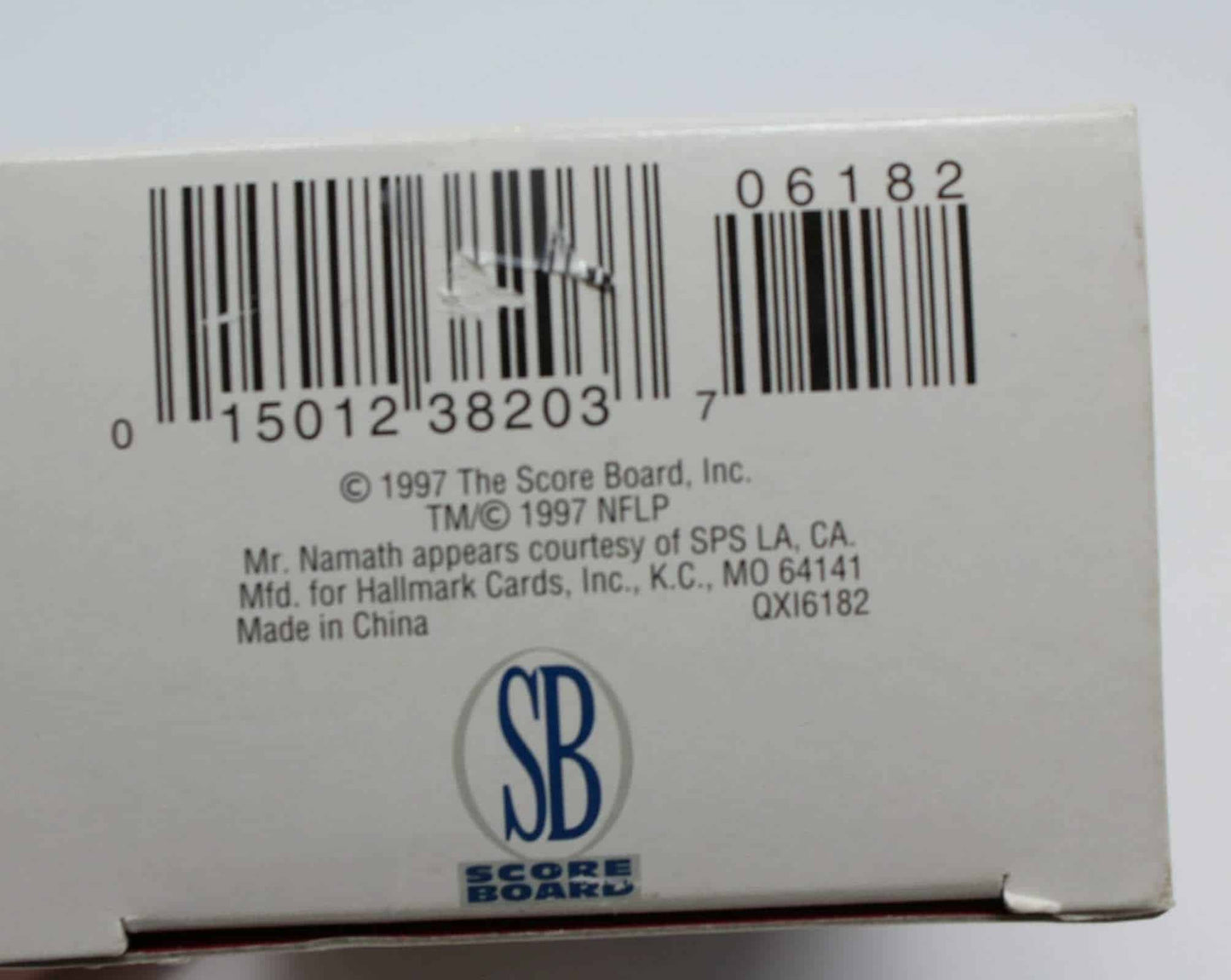 Ornaments, Hallmark, Football Legends, Joe Namath #3, 1997