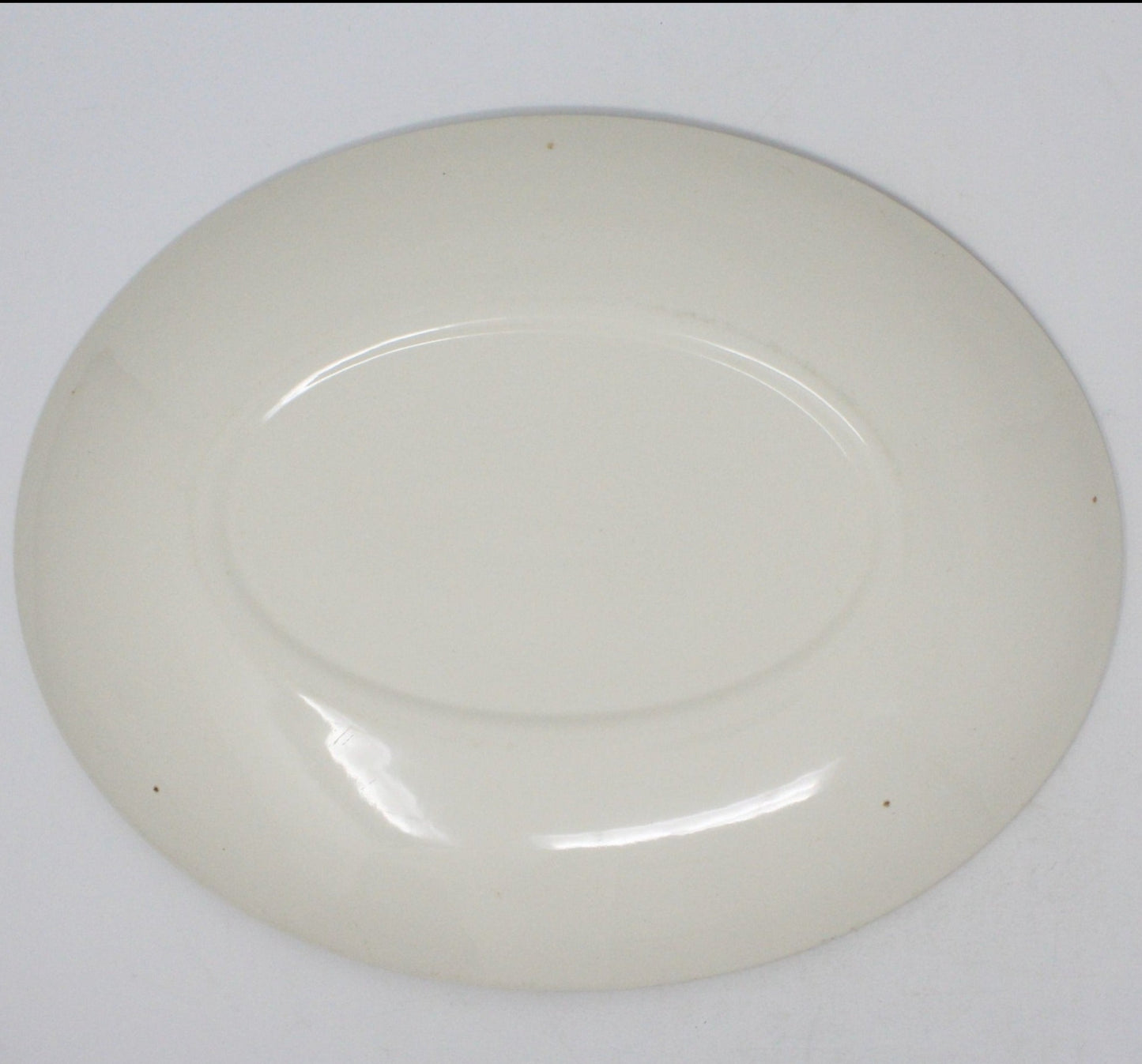 Serving Platter, Edwin M. Knowles, Blossom Time, Ceramic, Vintage