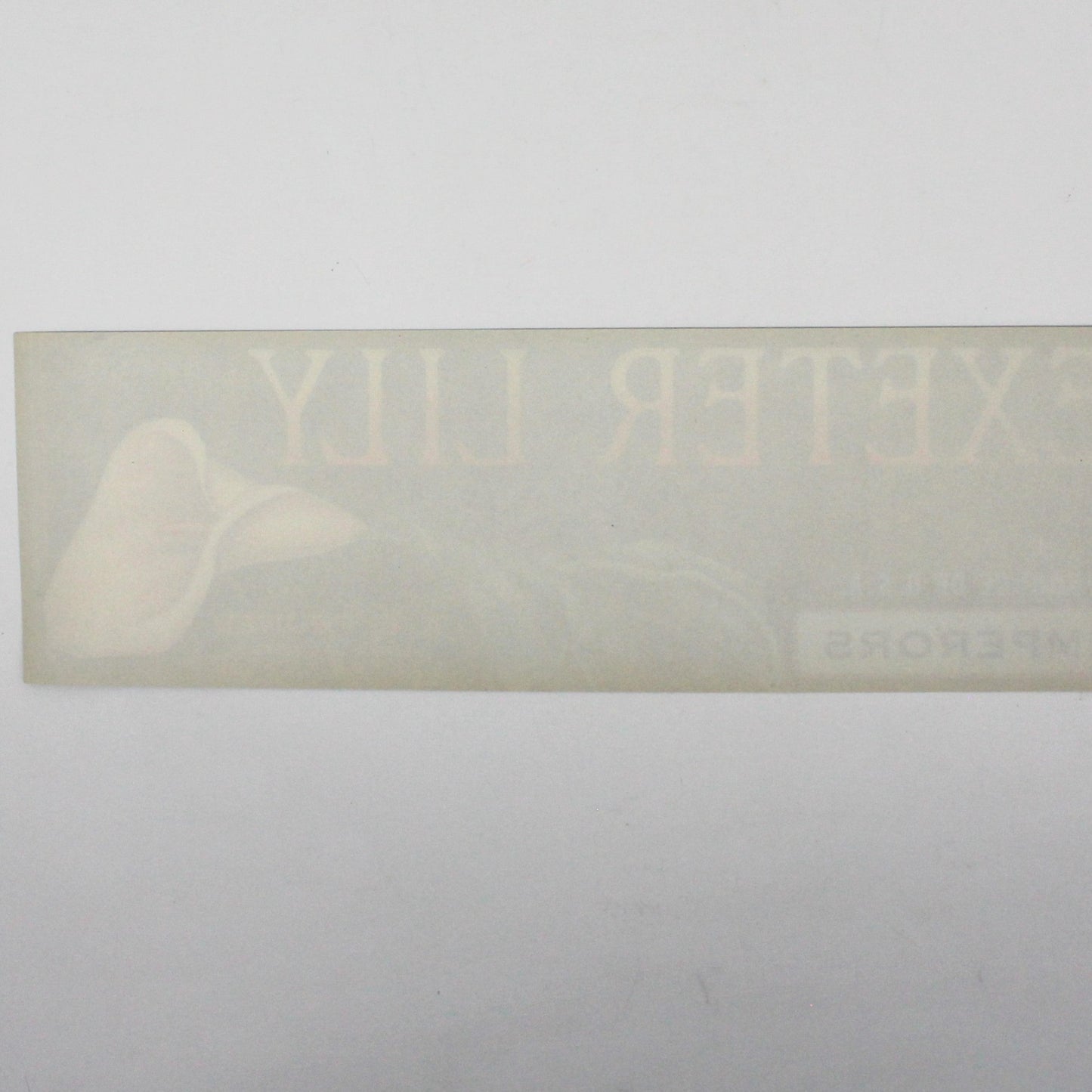 Crate Label, Exeter Lily, A.E. Pruner, California, Original Lithograph 1950's, NOS, Vintage