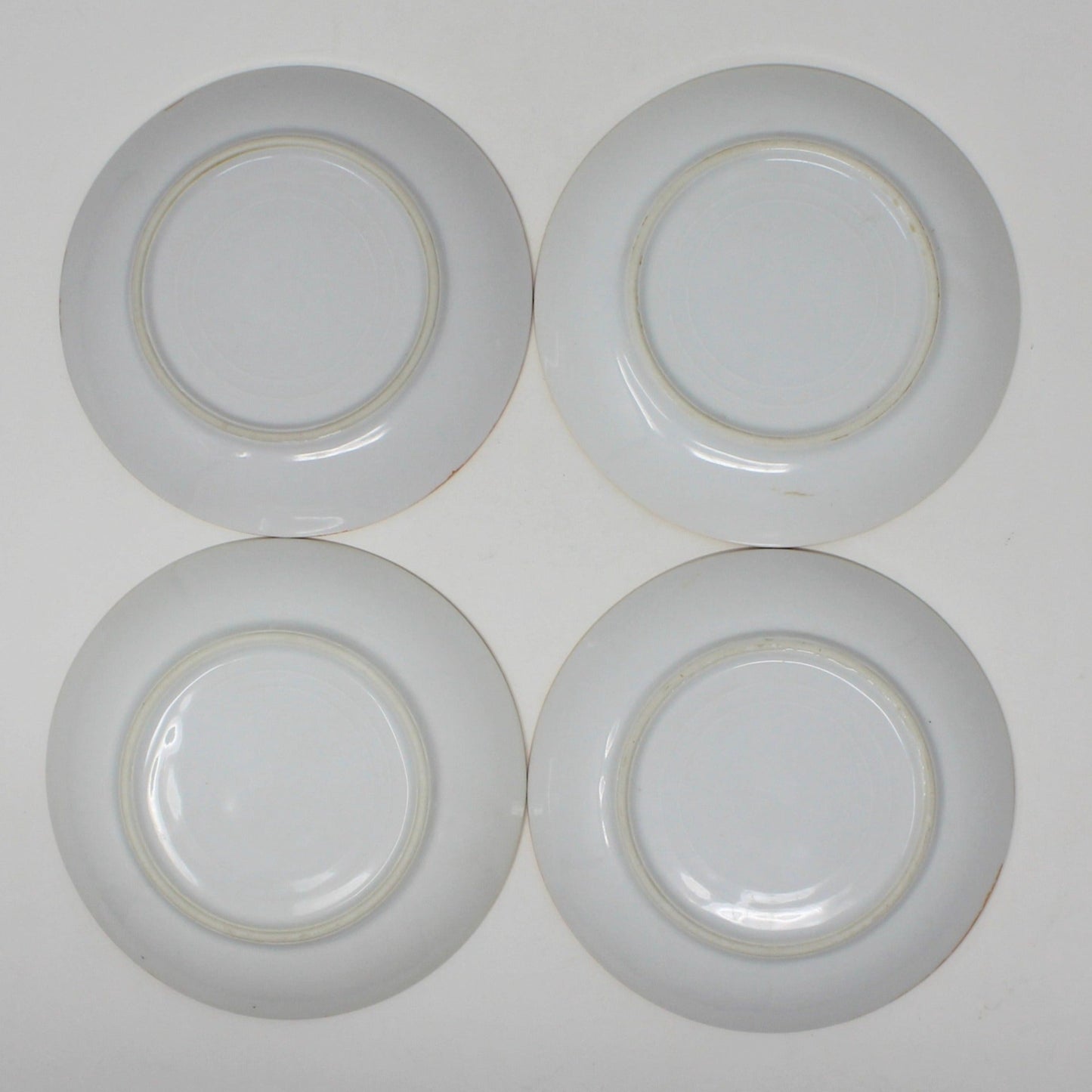 Saucers, Noritake Morimura, Lusterware Hand Painted, Set of 4, Vintage, SOLD
