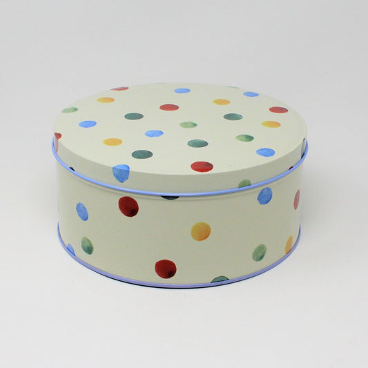 Tins, Gift Tin / Cookie Tin, Emma Bridgewater, Polka Dots, Collectible, UK, SOLD