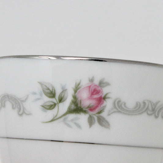 Demitasse & Saucers, Mikasa, First Love, Set of 6, Vintage, SOLD