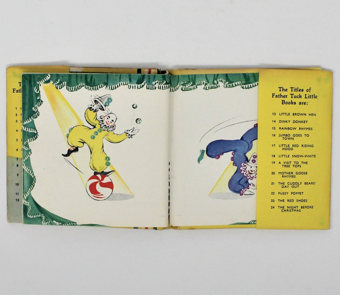 Children's Book, Father Tuck Little Books, Pussy Poppet, Hardcover, Vintage 1950's RARE