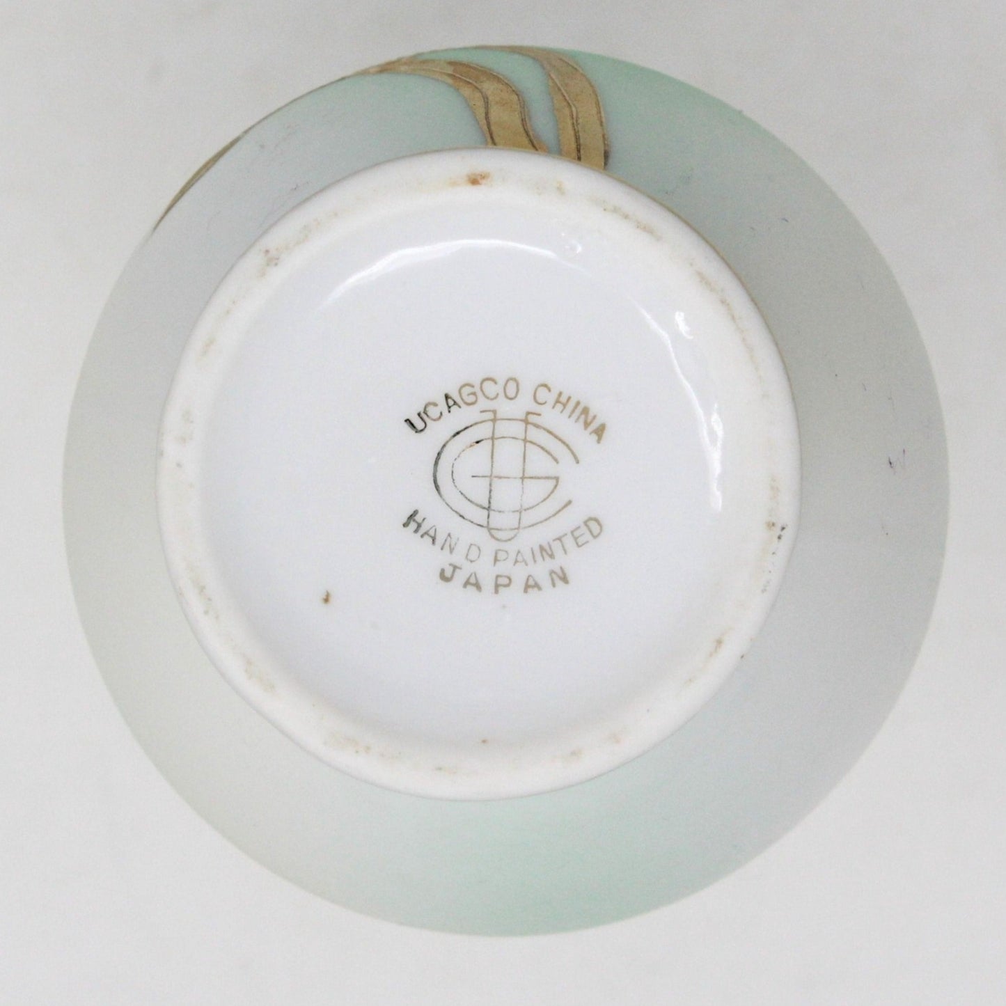 Bud Vase, Ucagco, Hand Painted Carnations, Moriage, Japan, Vintage