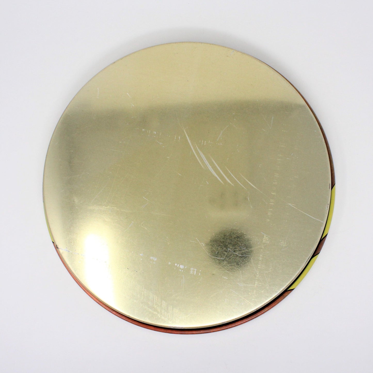 Tray, Satin Turkish Cigarettes, Tin / Metal Vintage Advertisement, 14"