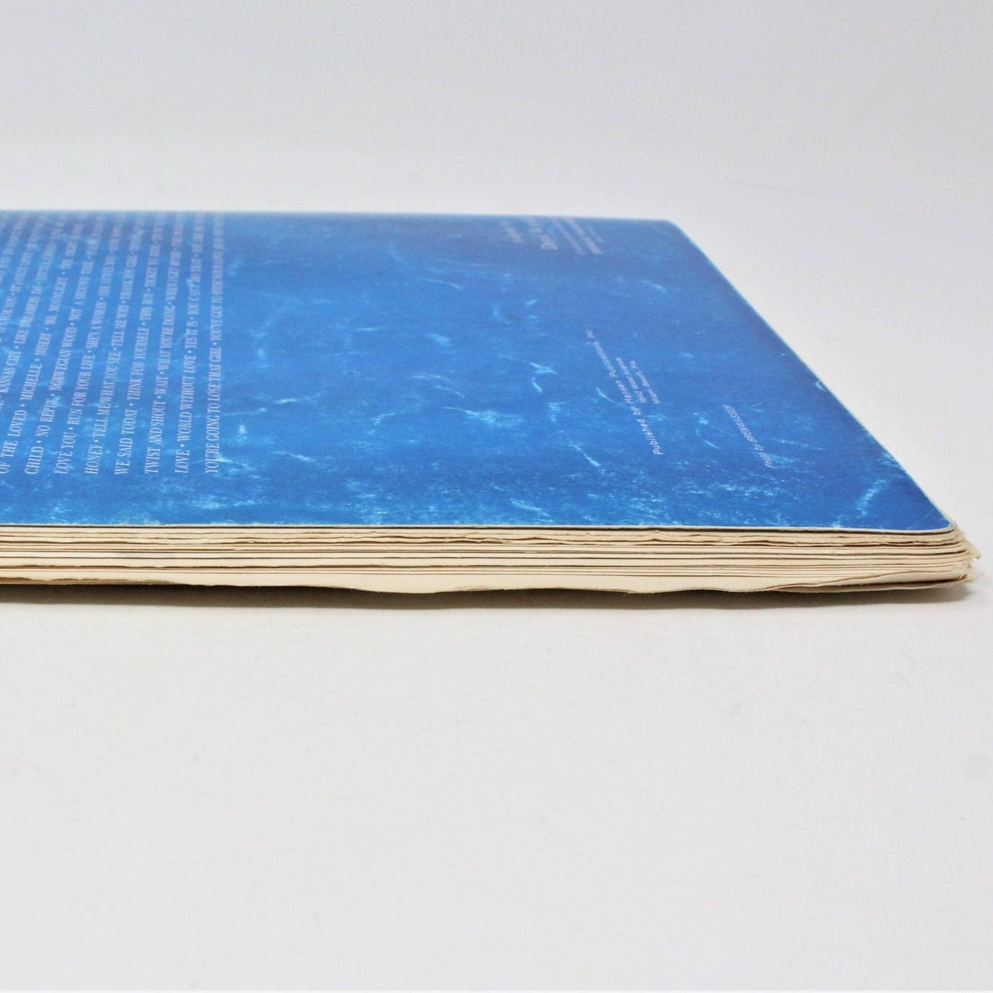 Songbook, The Golden Beatles, Lyrics / Photographs, Vintage 1965