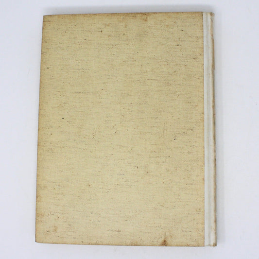 back cover from vintage Book of Job book