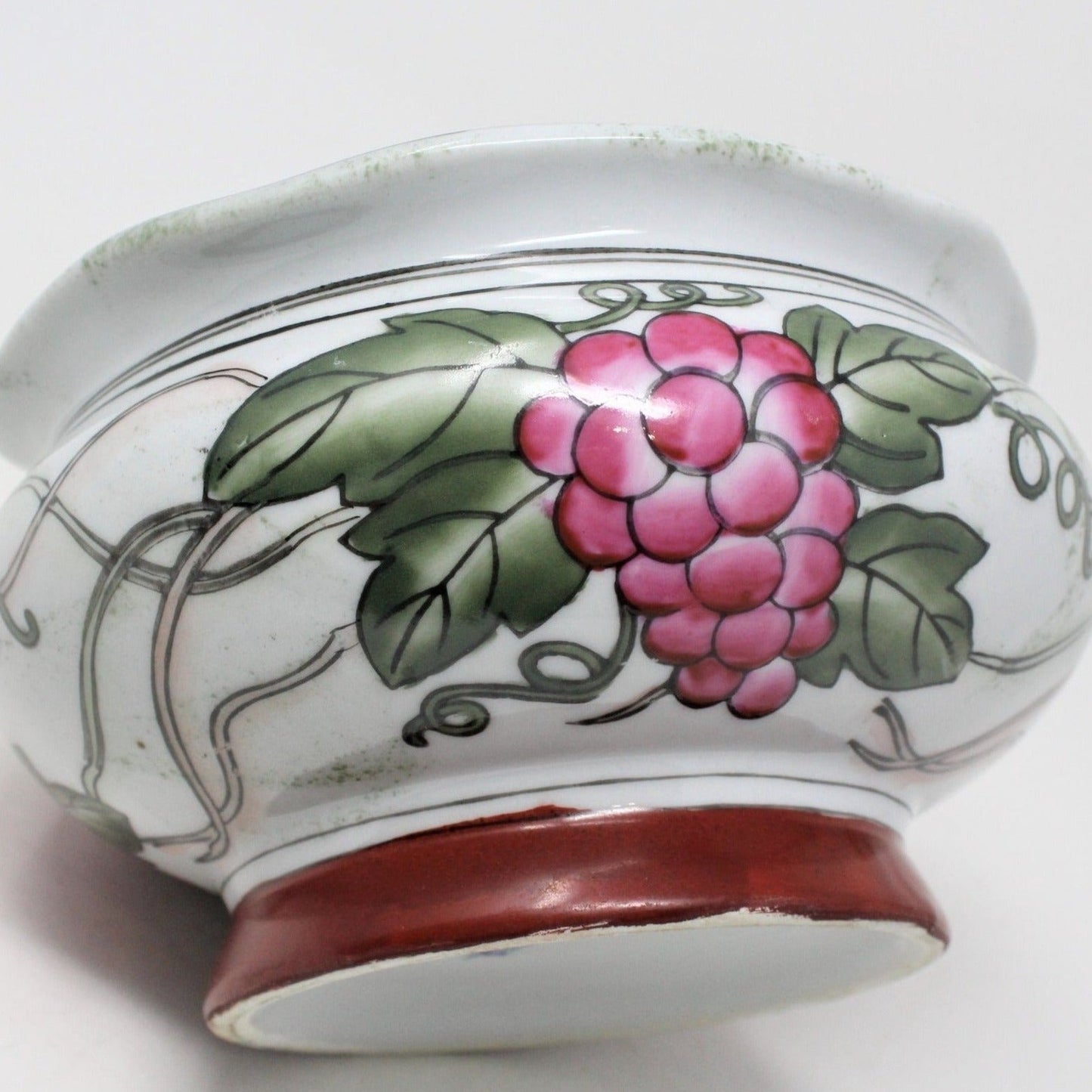 Planter / Vase, AAA Imports, Oriental Grape Clusters, Vintage