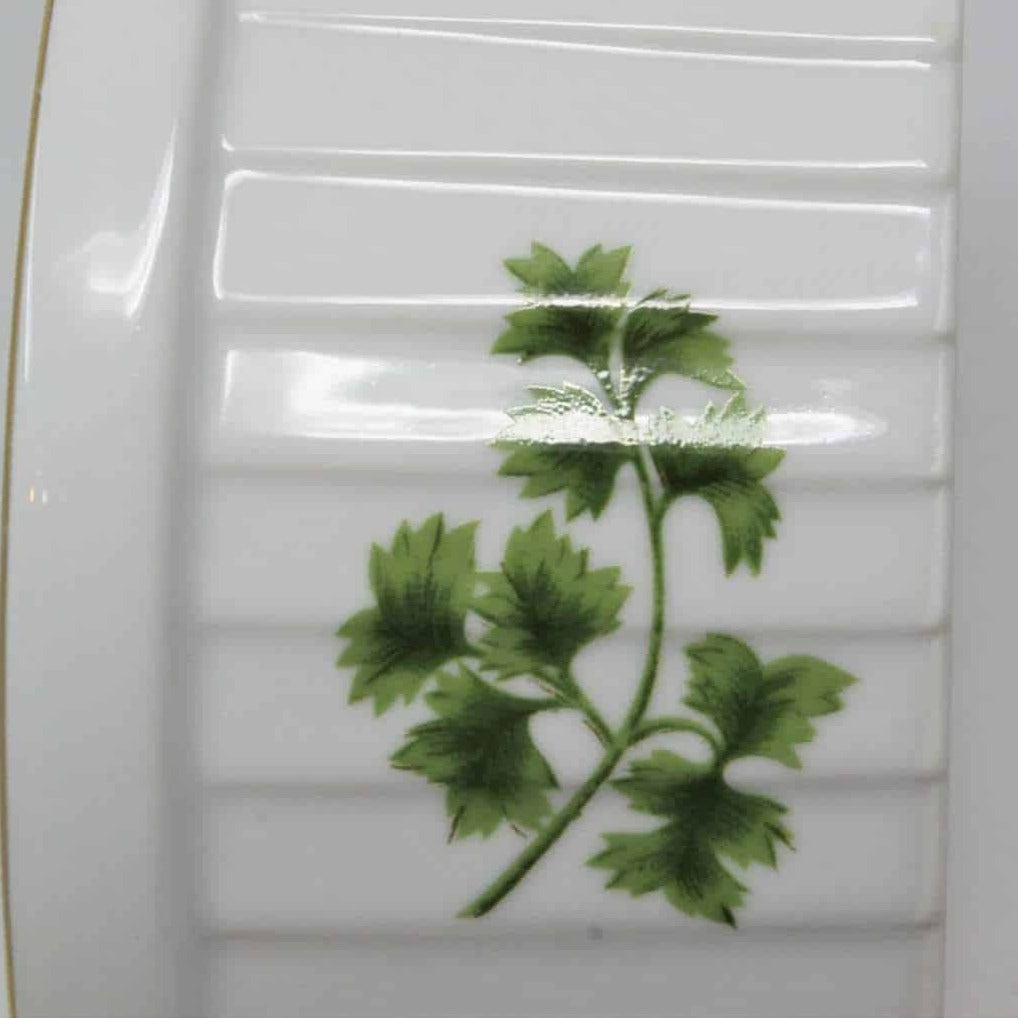 Souffle Dish, Sadek, Parsley 7378 Ovenware, 7", Vintage