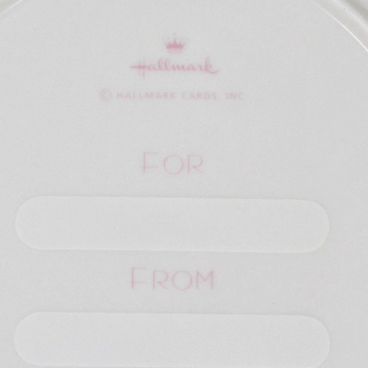 Decorative Plate, Child Prayer Plate, Girl / Pink, Hallmark