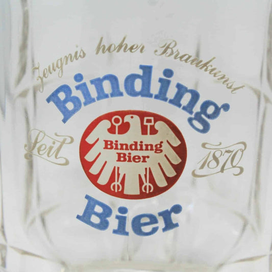 Beer Mug, Binding Bier, Germany Brewery 0.5L