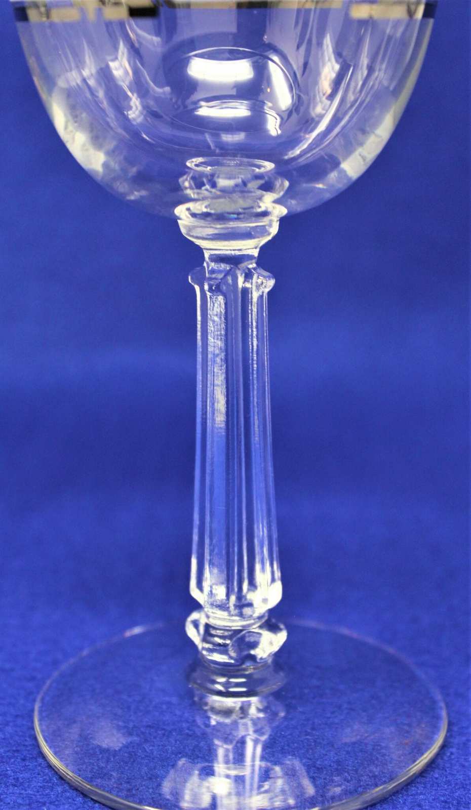 Wine Glasses, Libbey Silver Foliage, Mid-Century Modern, Set of 6, Vintage, SOLD