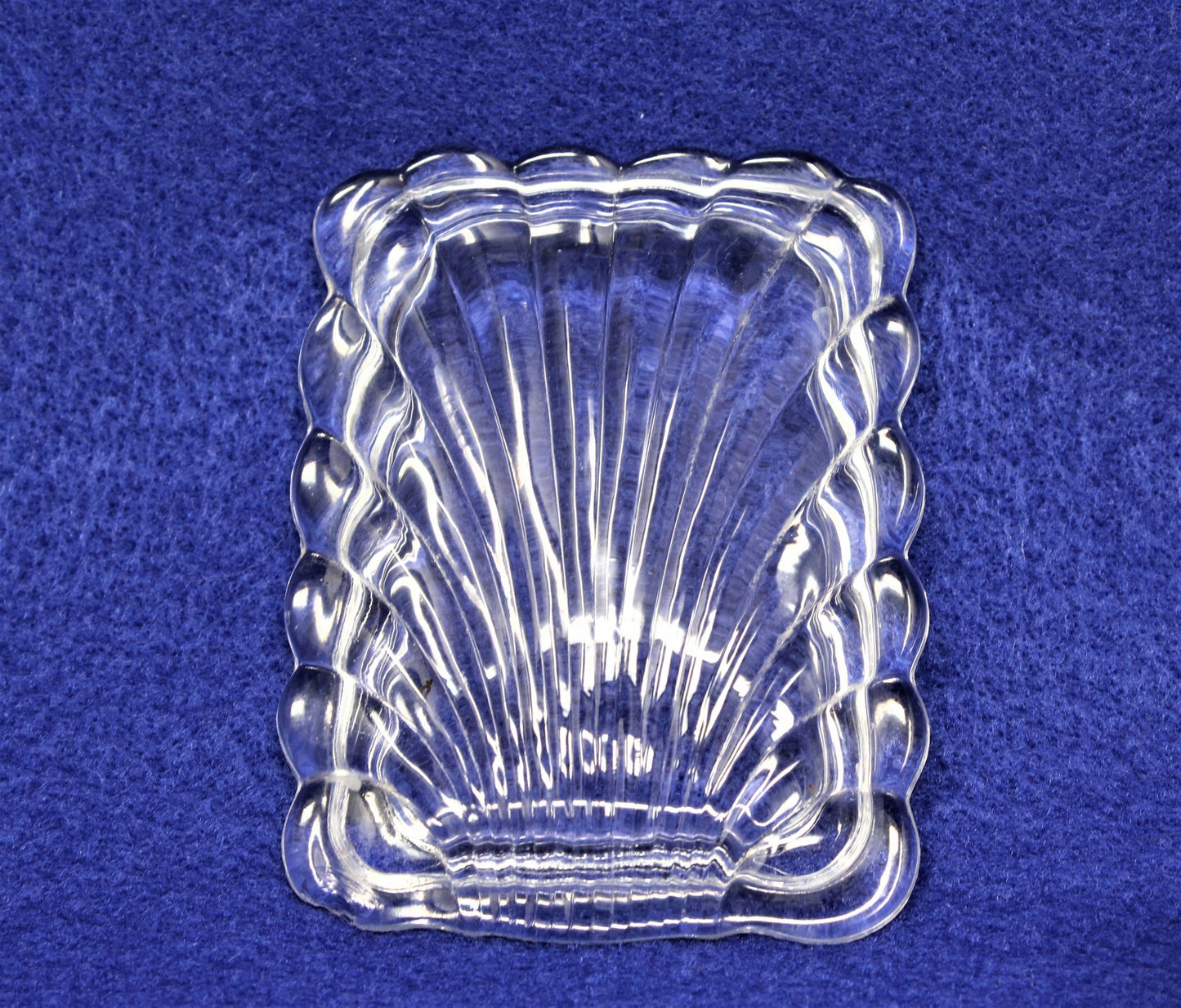 Trinket Box, Cambridge Glass, Caprice, Dolphin Footed, Vintage